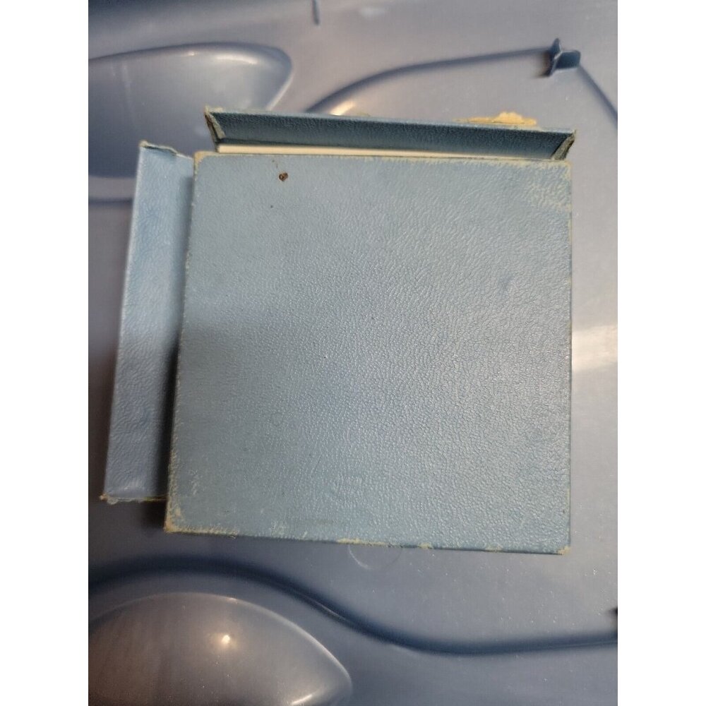 Vintage Richard Hudnut New York Decorative Box Gold Design Satin Lined Name